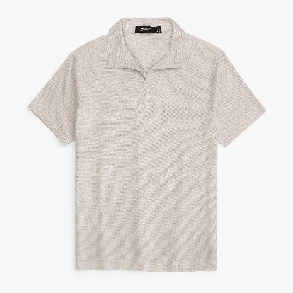 P & B Branded Polo Shirt - Skin
