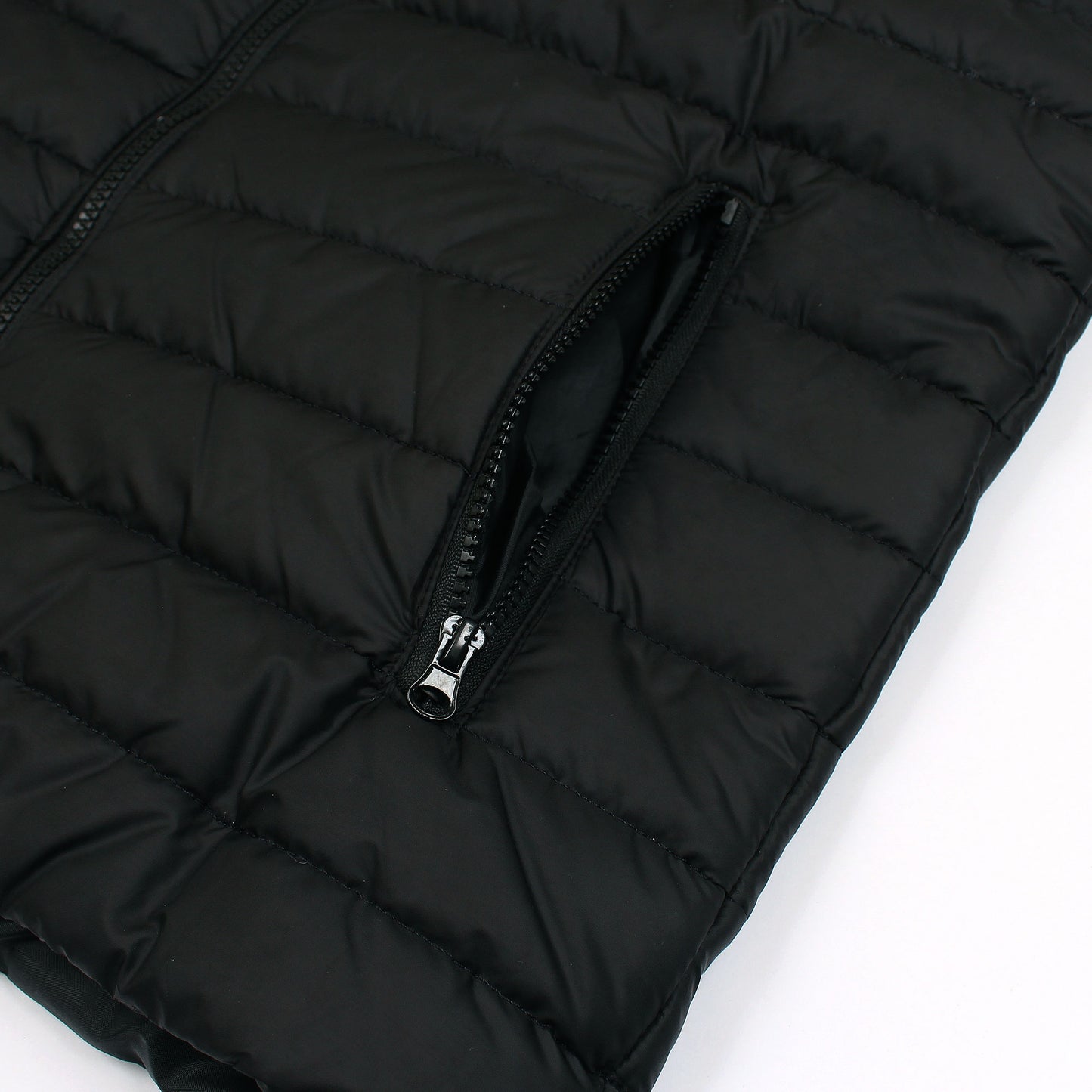Black Zara Puffer Jacket