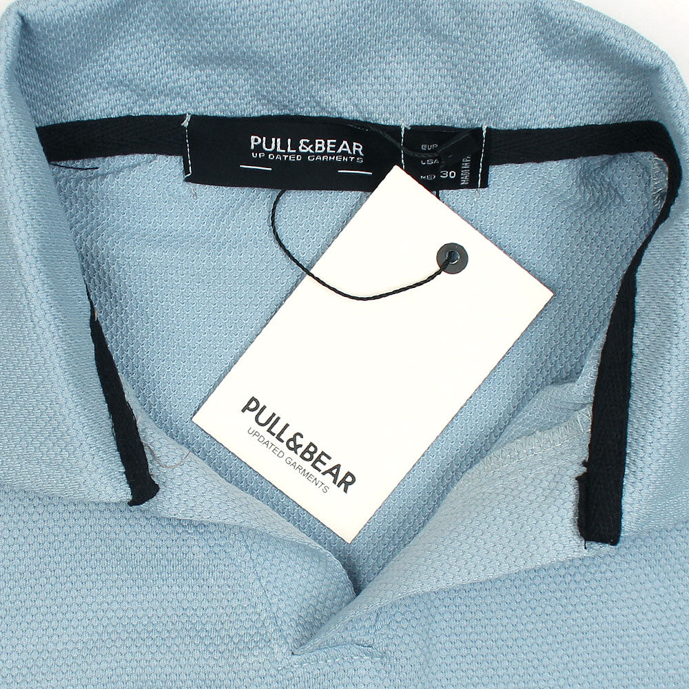 P & B Branded Polo Shirt - Sky Blue
