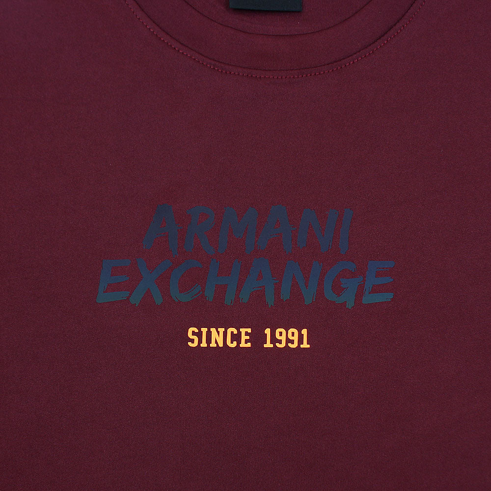 A/E T-SHIRT DRY-FIT - BURGUNDY (T22)