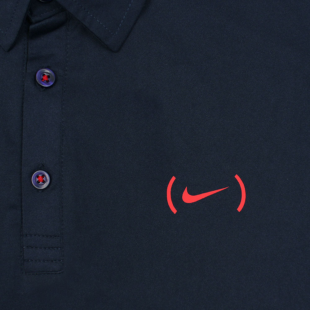 NK PERFORMANCE POLO SHIRT DRY-FIT - BLUE