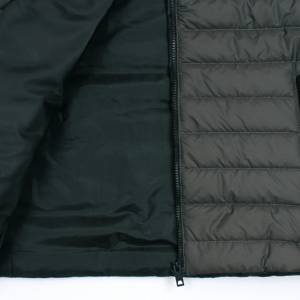 Charcoal Grey Polo Puffer Jacket