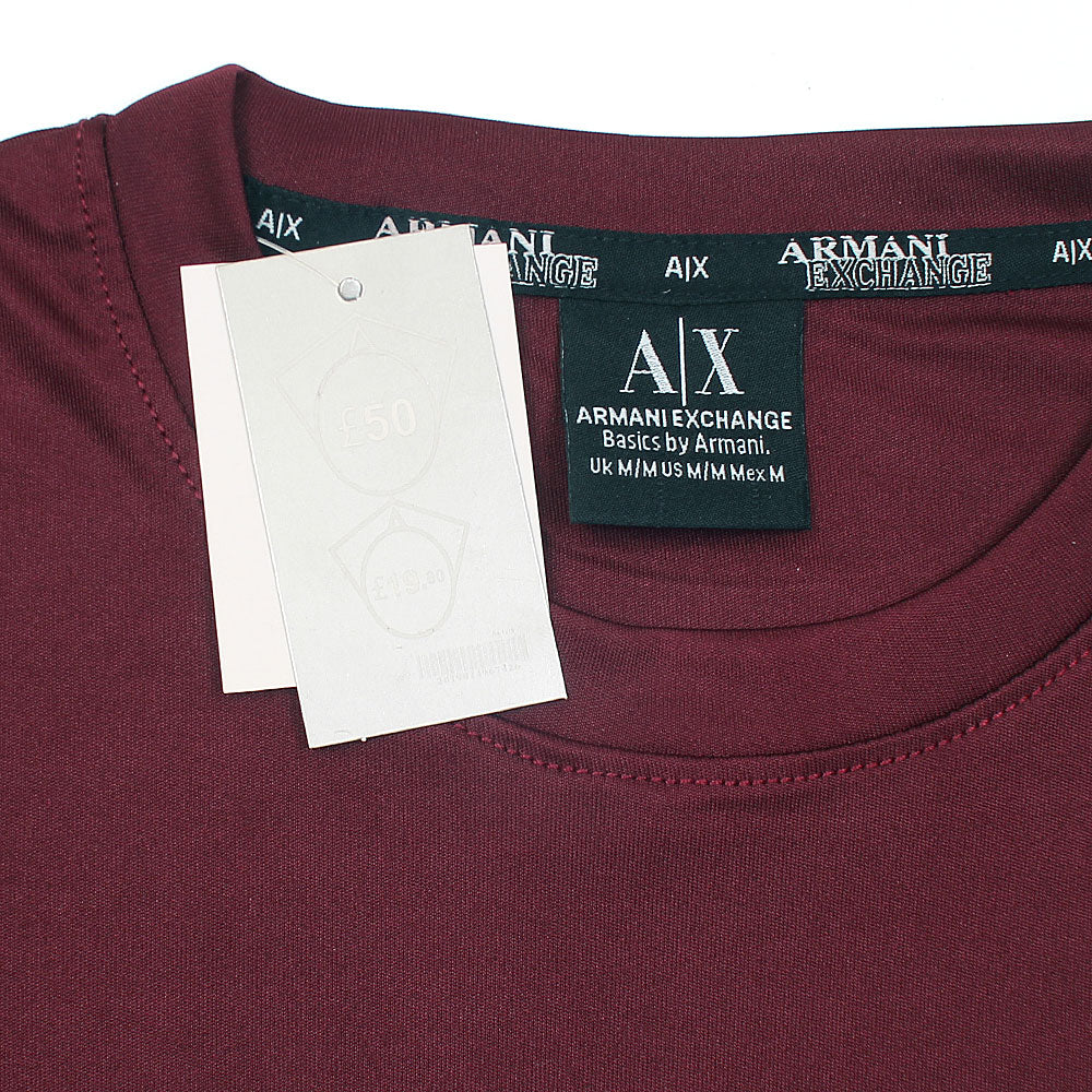 A/E T-SHIRT DRY-FIT - BURGUNDY (T22)