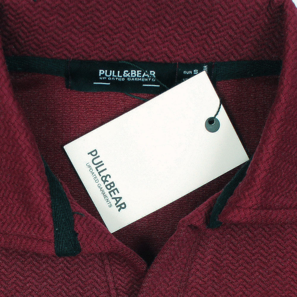 P & B Branded Polo Shirt - Maroon Wave