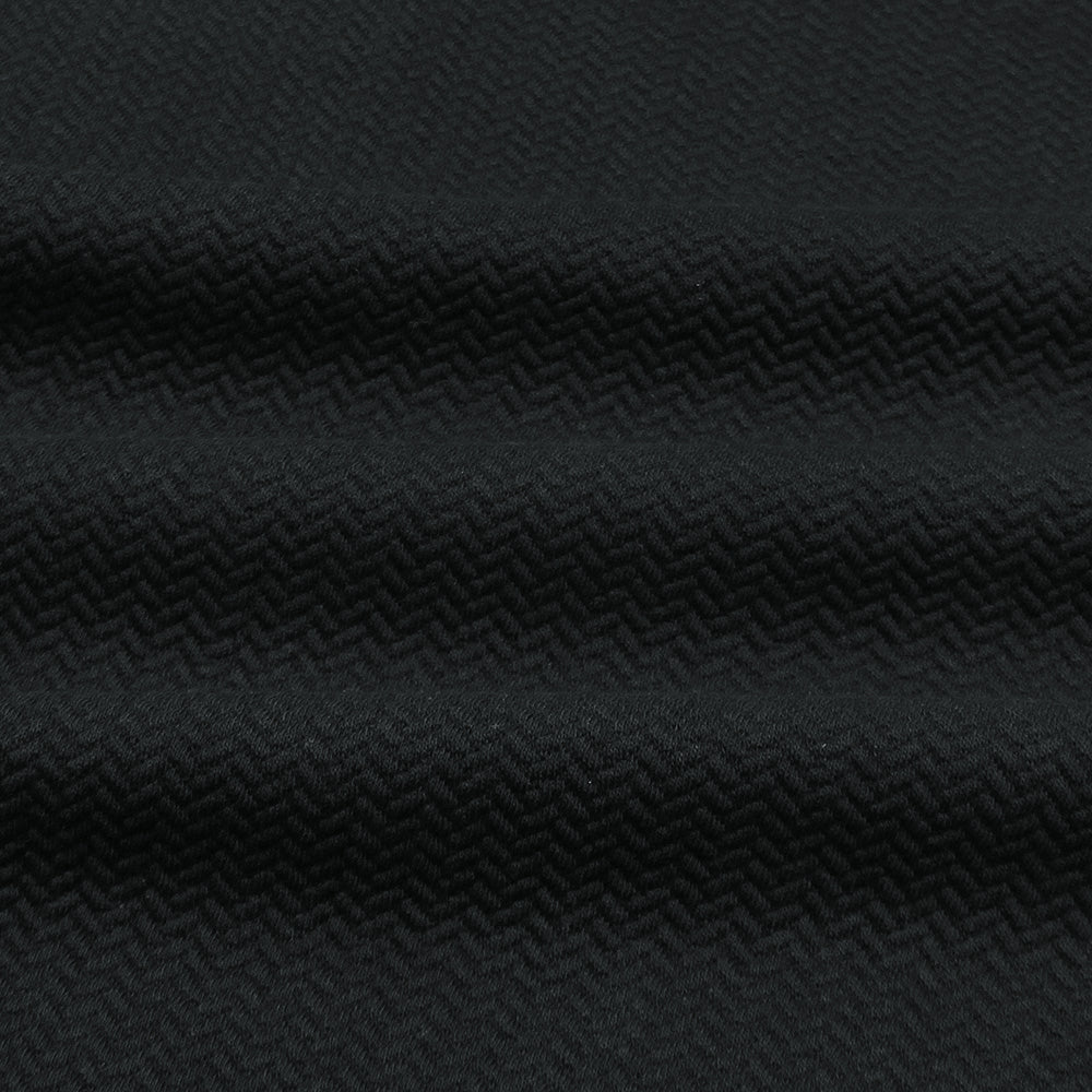 P & B Branded Polo Shirt - Black Wave