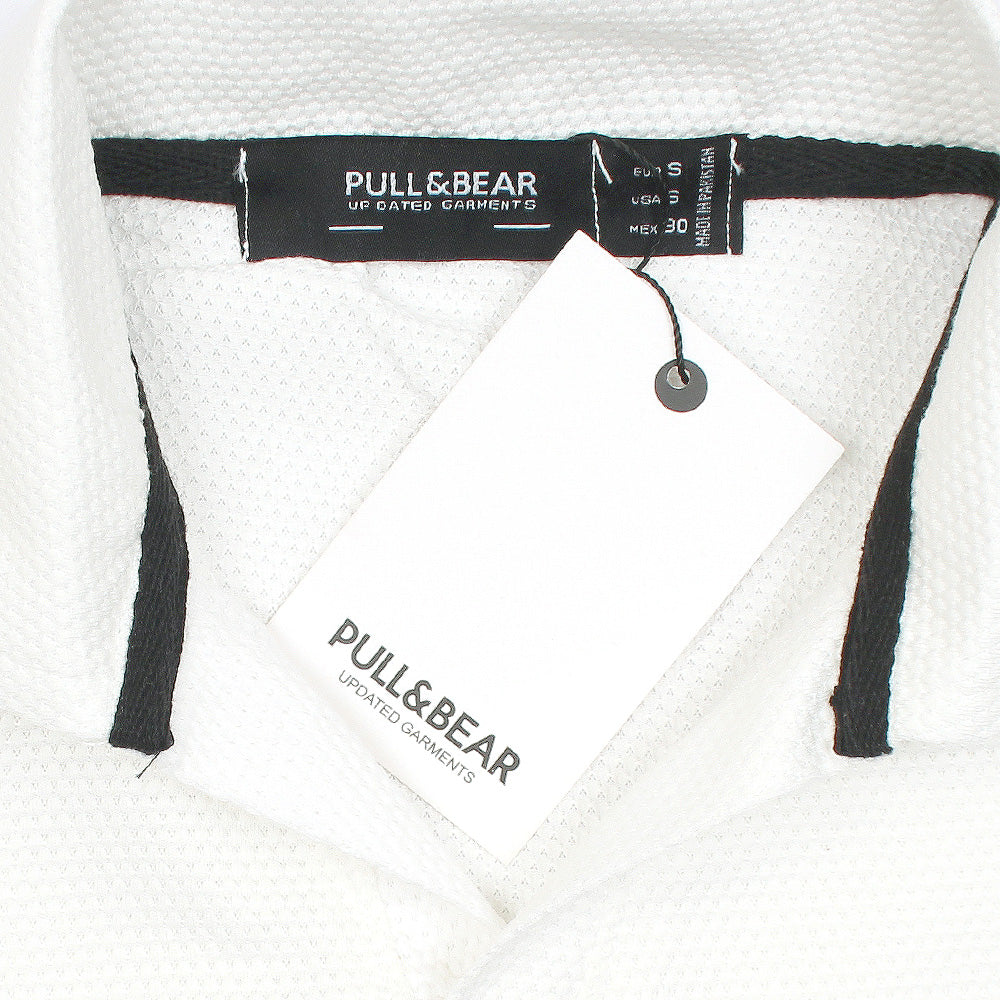 P & B Branded Polo Shirt - White Pop Corn