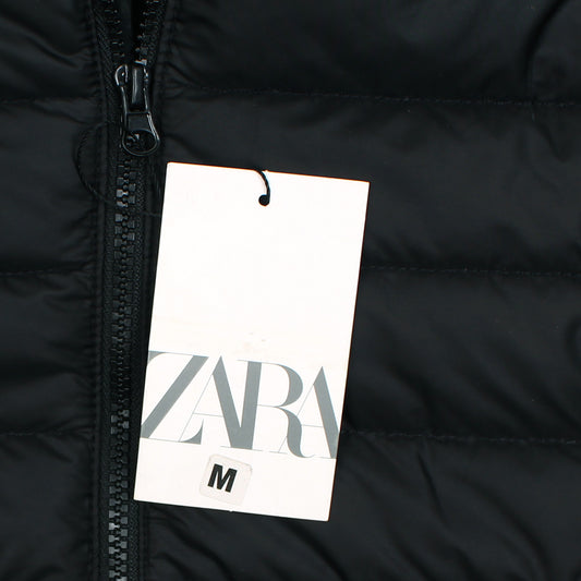 Black Zara Puffer Jacket