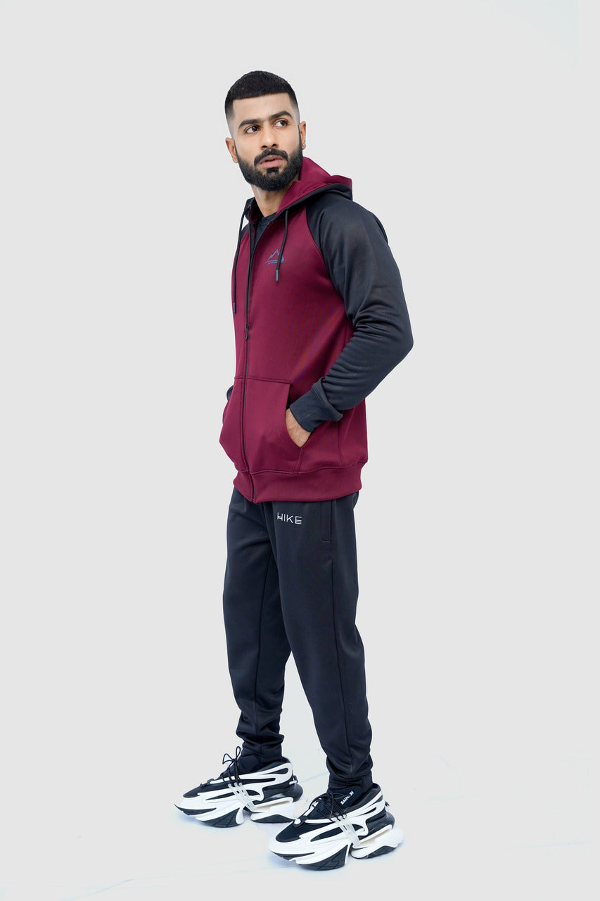 HIKE Winter Track Suit - Garnet