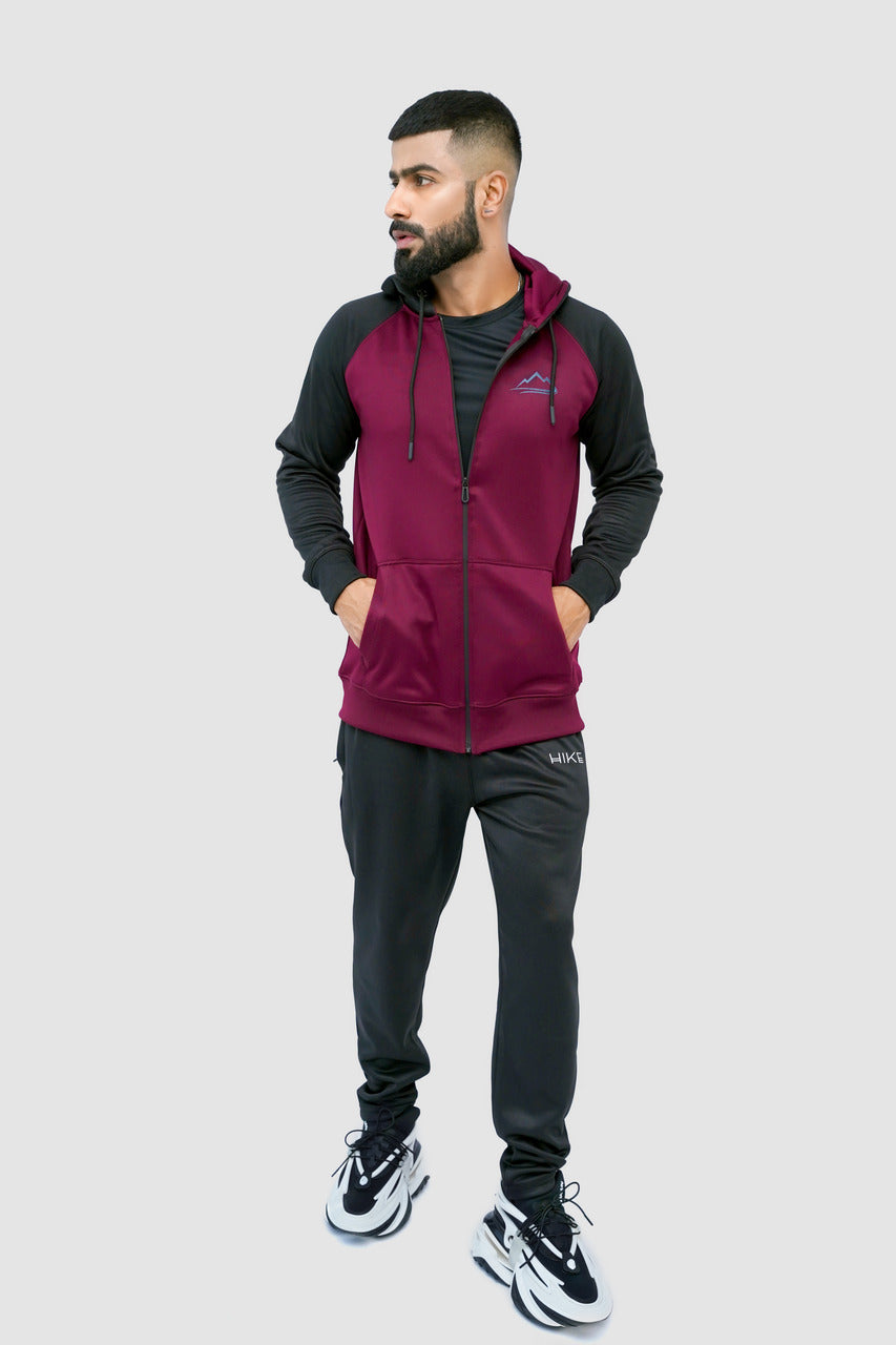 HIKE Winter Track Suit Garnet