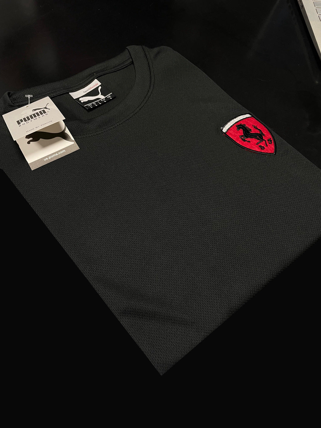 F1 MESH TEE - BLACK - The Street Fit T SHIRT