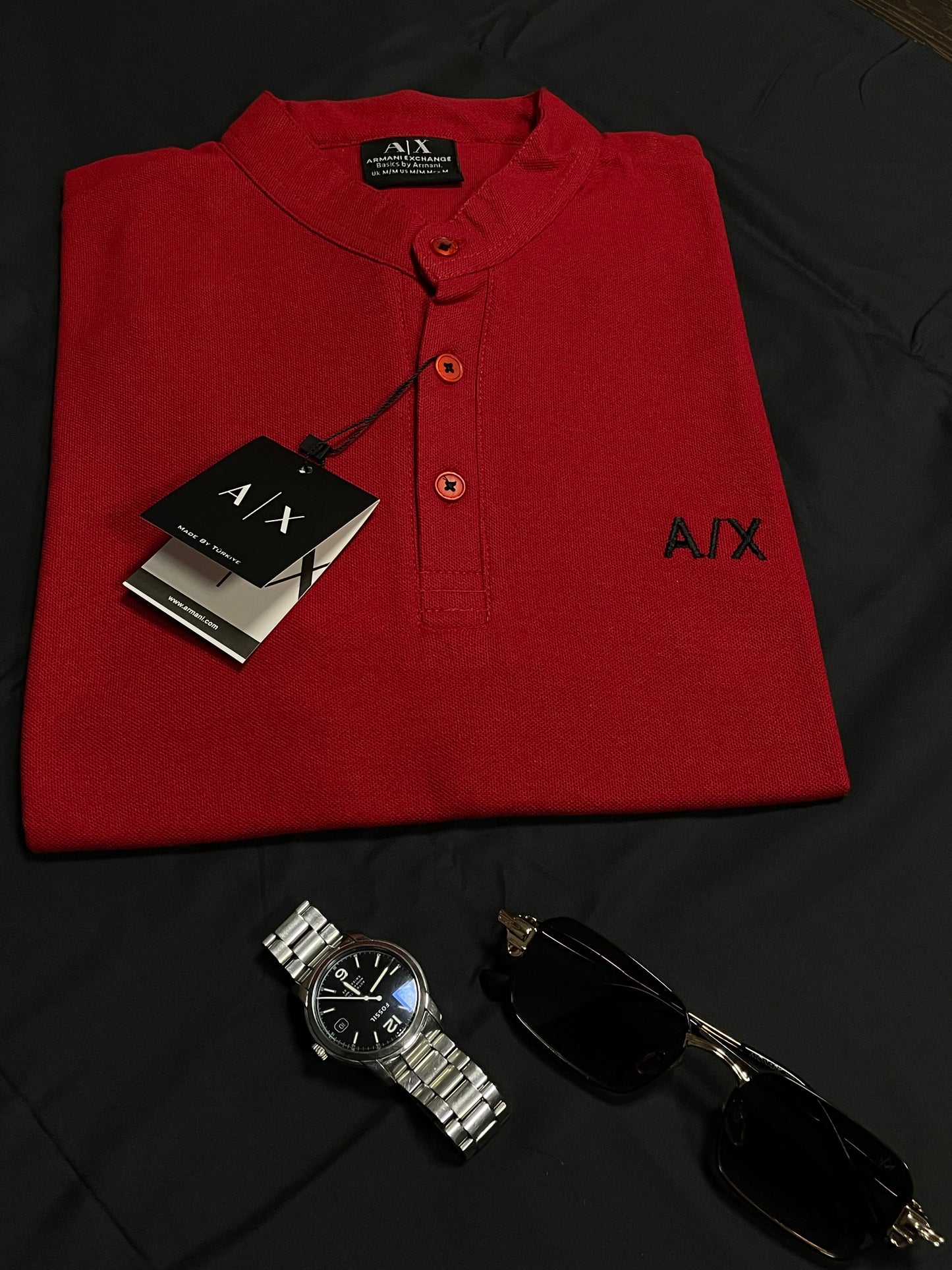 A\X POLO - RED