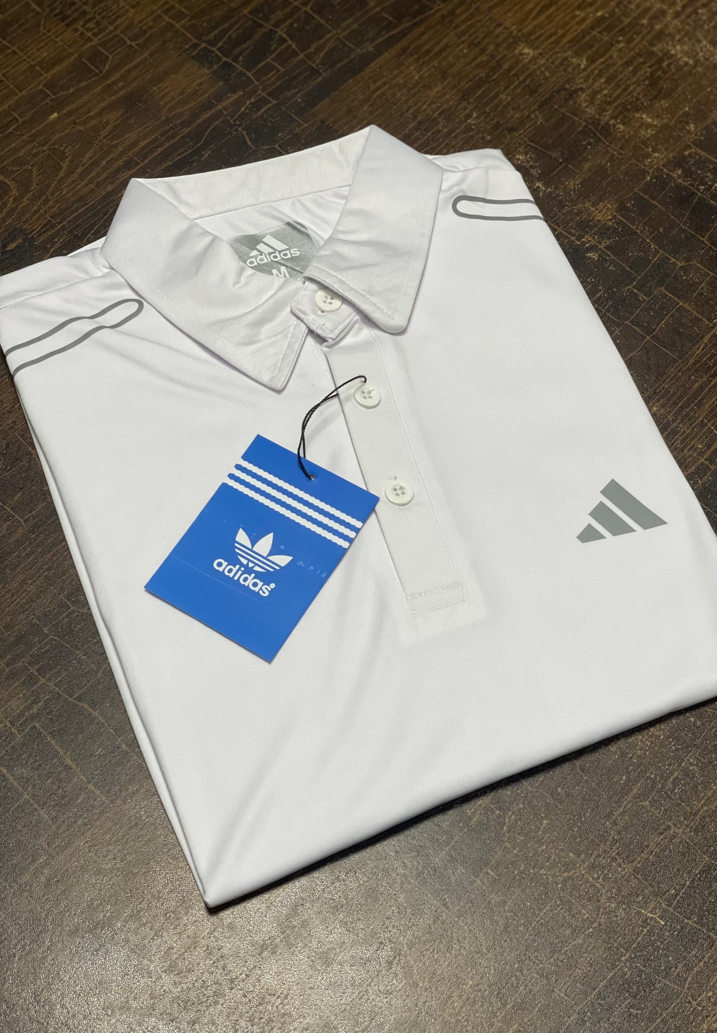 GOLF POLO SHIRT DRY-FIT - WHITE