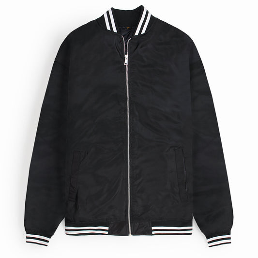 Black Bomber Jacket