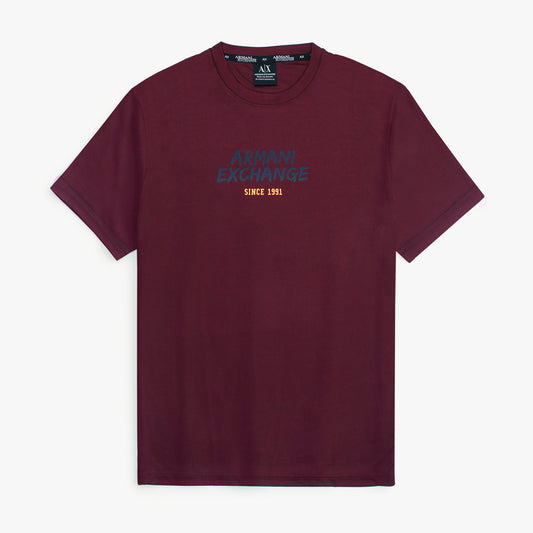 A/E T-SHIRT DRY-FIT - BURGUNDY (T22)