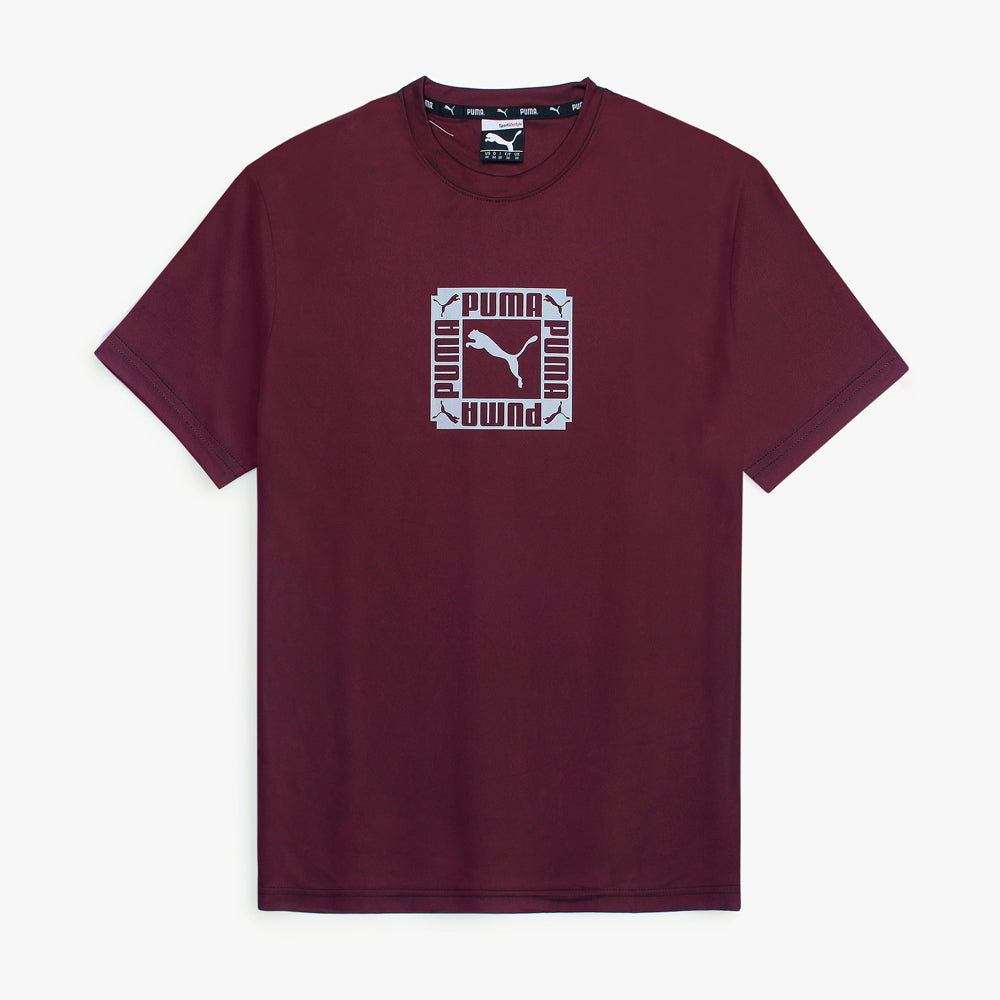 PMA T-SHIRT DRY-FIT - BURGUNDY (T17)