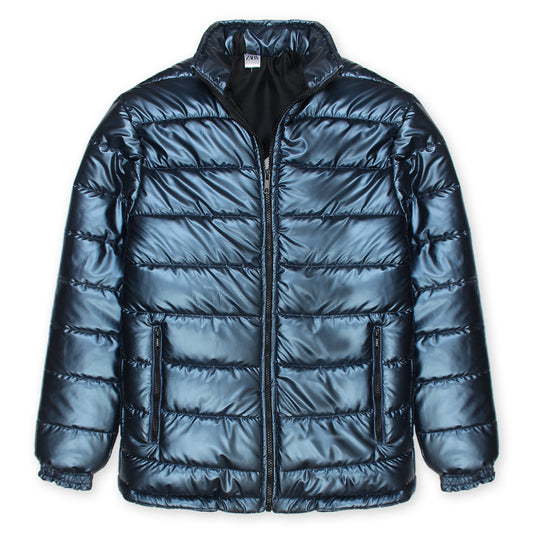 Zinc Metalic Puffer Jacket