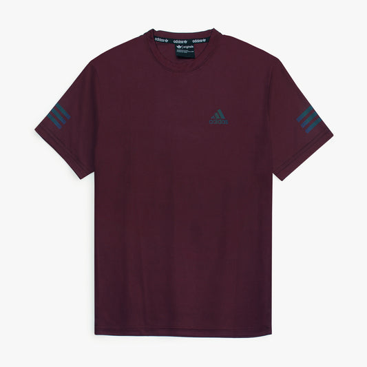 ADI T-SHIRT DRY-FIT - BURGUNDY (T13)