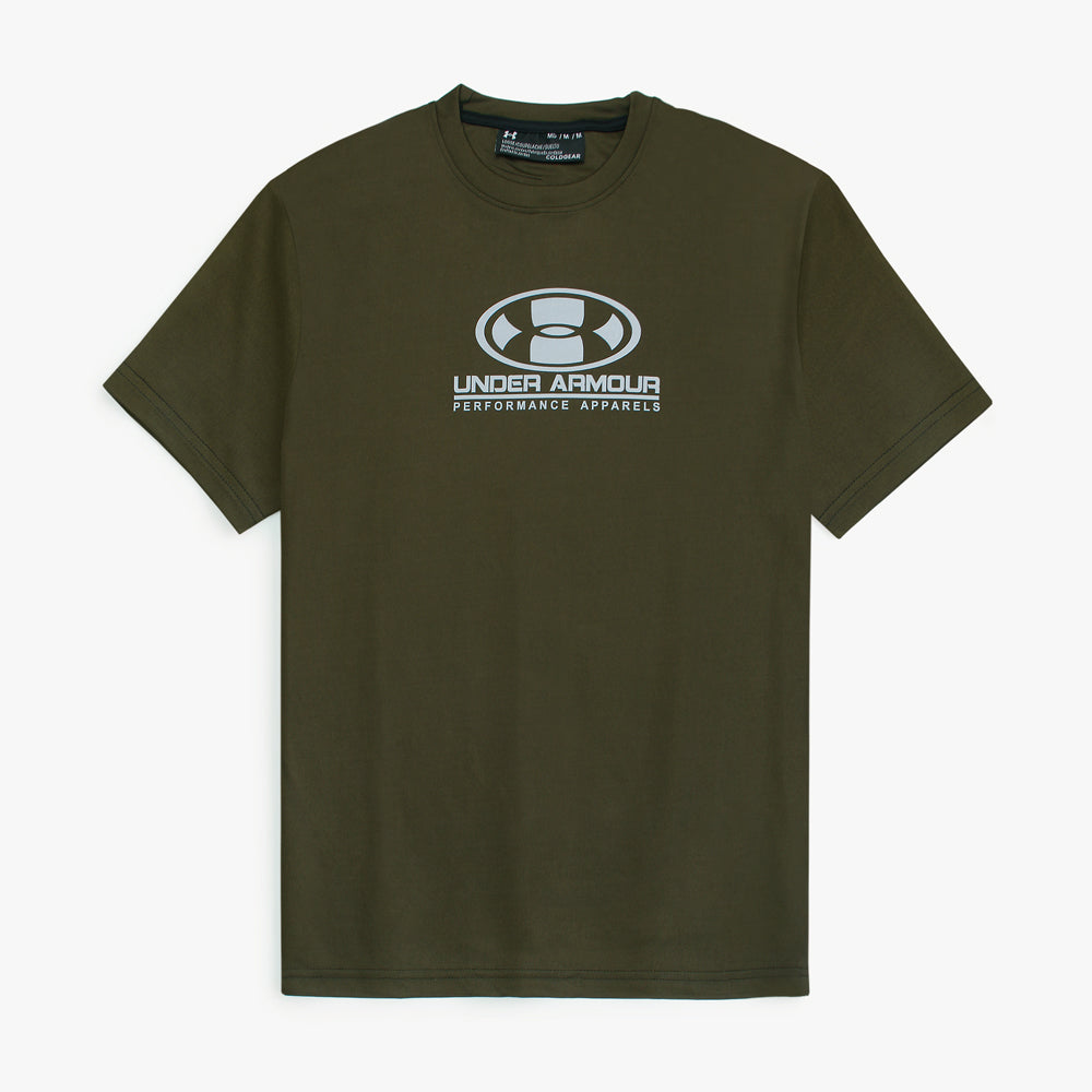 UA T-SHIRT DRY-FIT - OLIVE (T11)