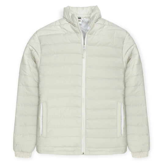 Ash White Puffer Jacket