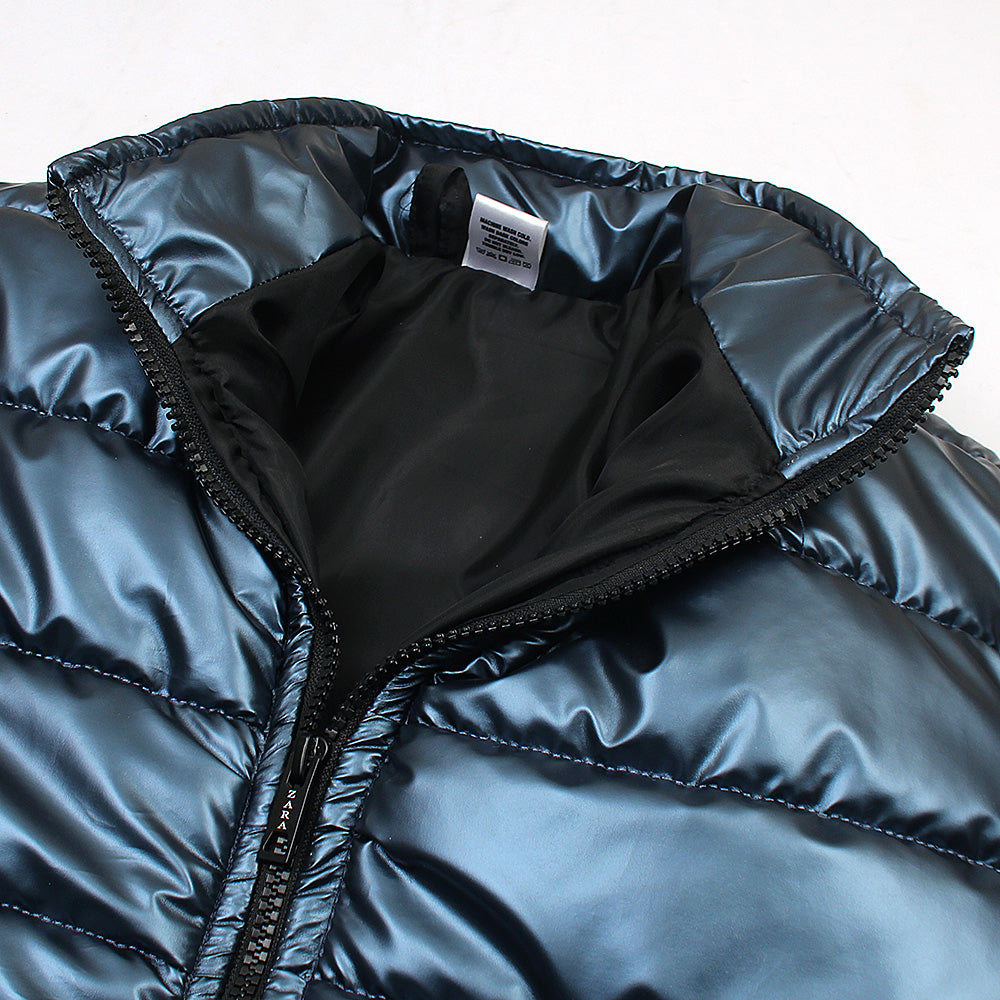 Zinc Metalic Puffer Jacket