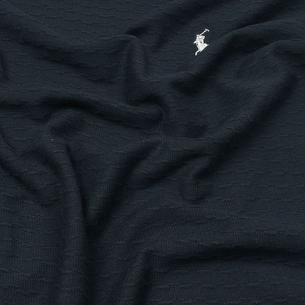 RL Polo T Shirt Self Jaccard - Navy