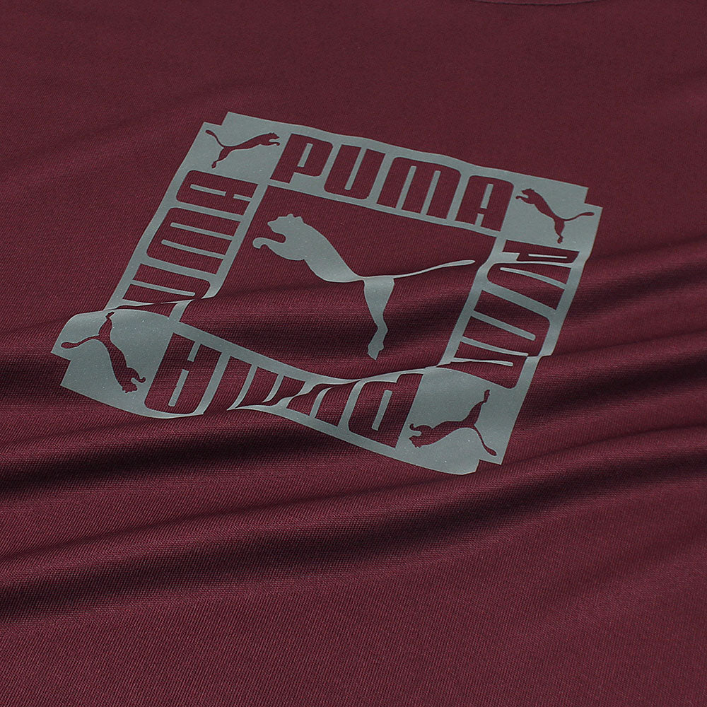 PMA T-SHIRT DRY-FIT - BURGUNDY (T17)