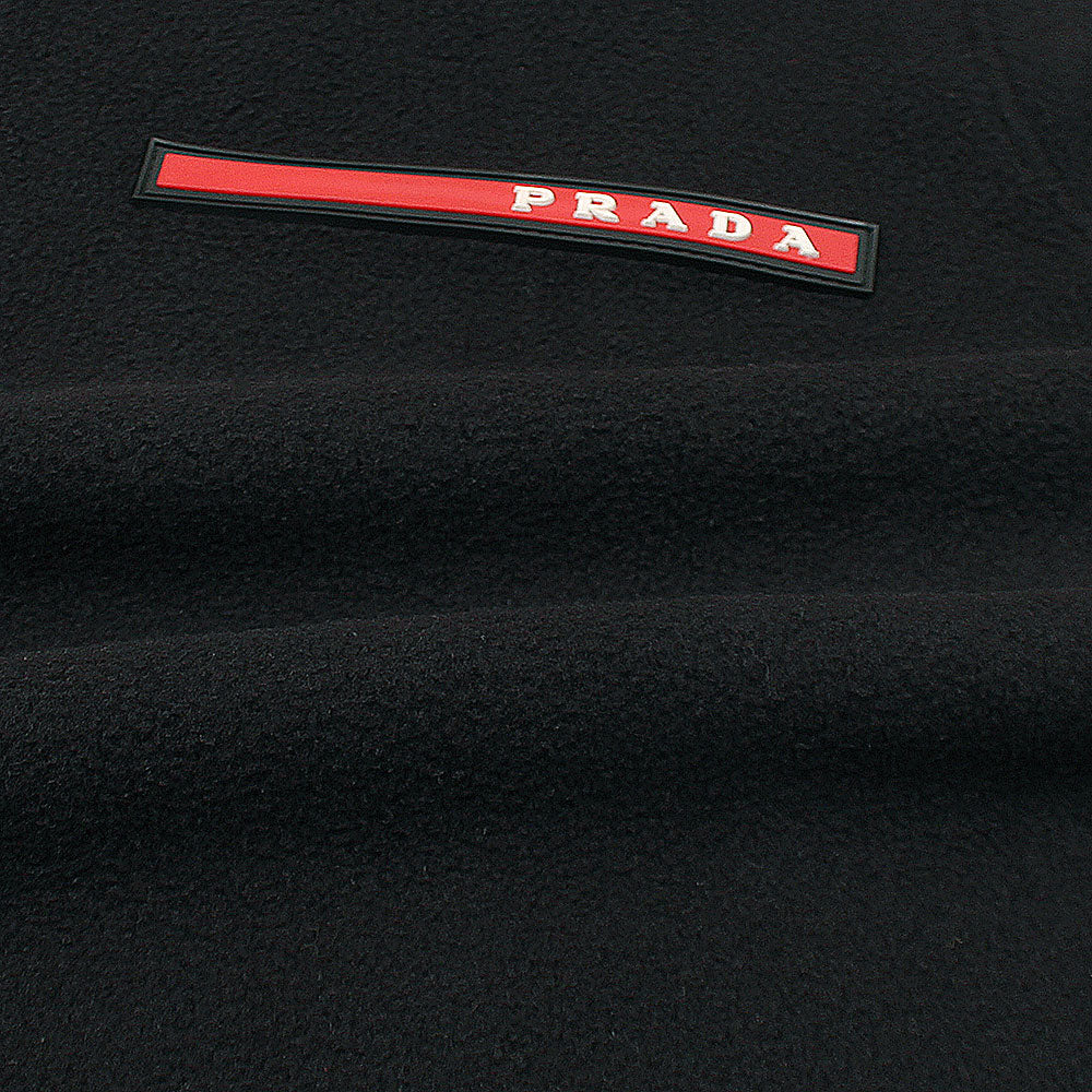 PRDA UNISEX POLOR FLEECE ZIPPER - BLACK