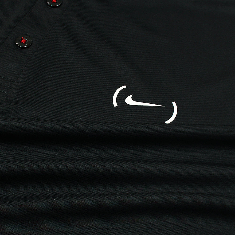 NK PERFORMANCE POLO SHIRT DRY-FIT - BLACK