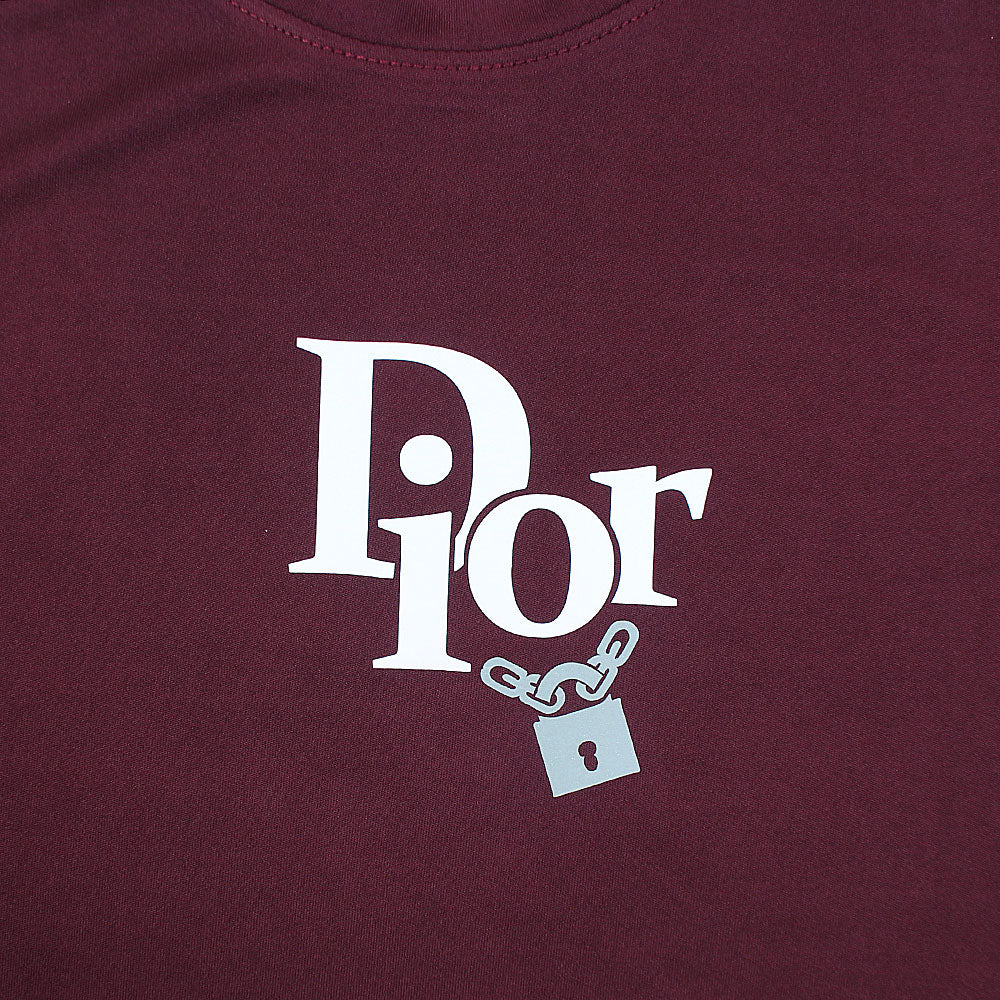 DI0R T-SHIRT DRY-FIT - BURGUNDY (T19)