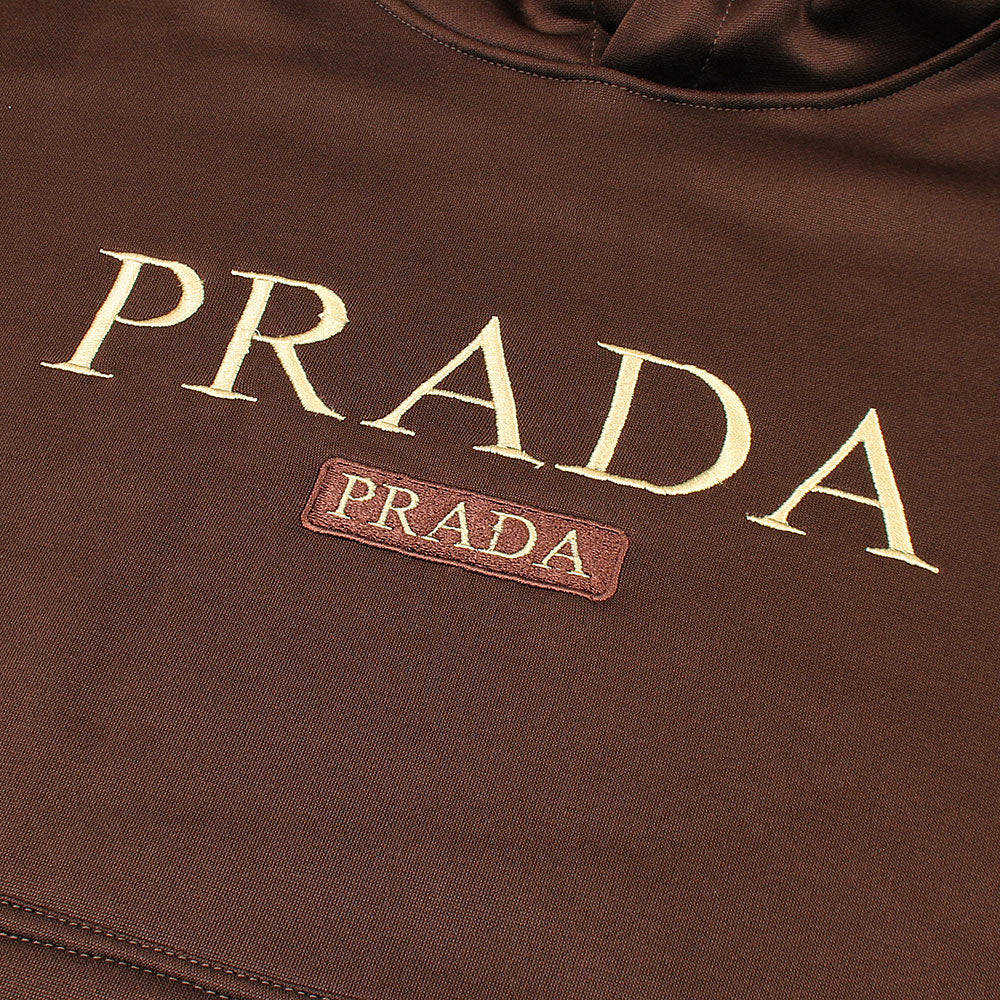 PRDA UNISEX POLY FLEECE HOODY - CHOCO