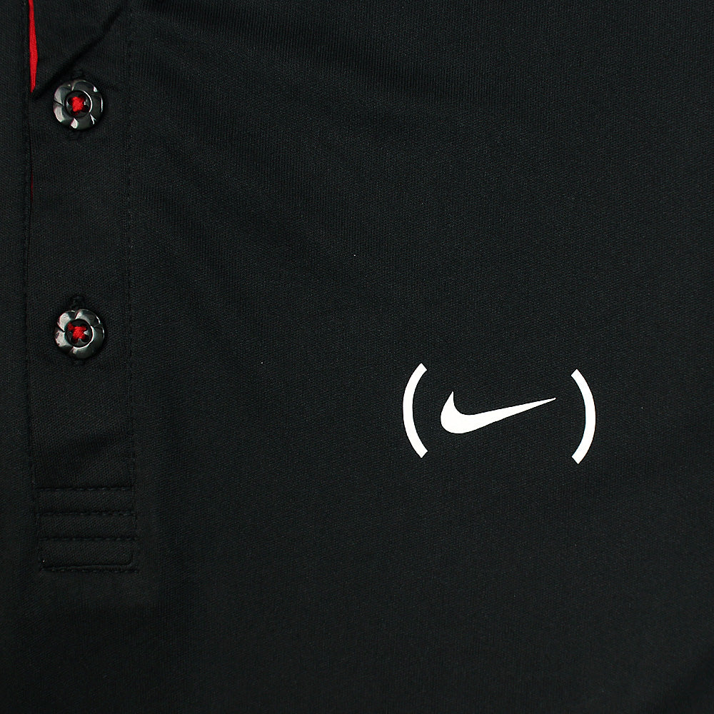 NK PERFORMANCE POLO SHIRT DRY-FIT - BLACK