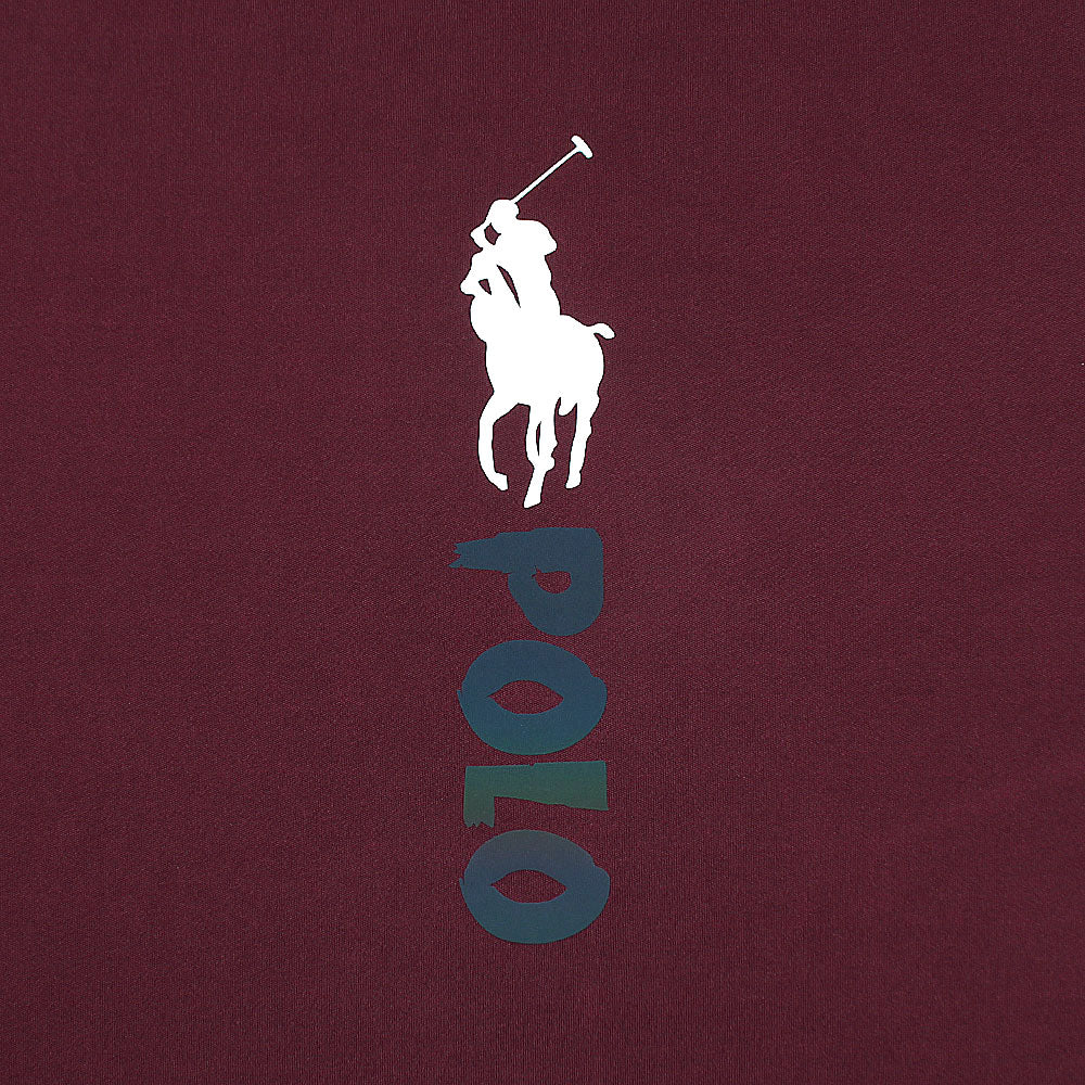 P0L0 T-SHIRT DRY-FIT - BURGUNDY (T20)