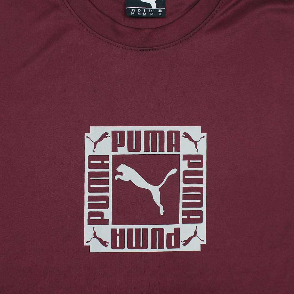 PMA T-SHIRT DRY-FIT - BURGUNDY (T17)