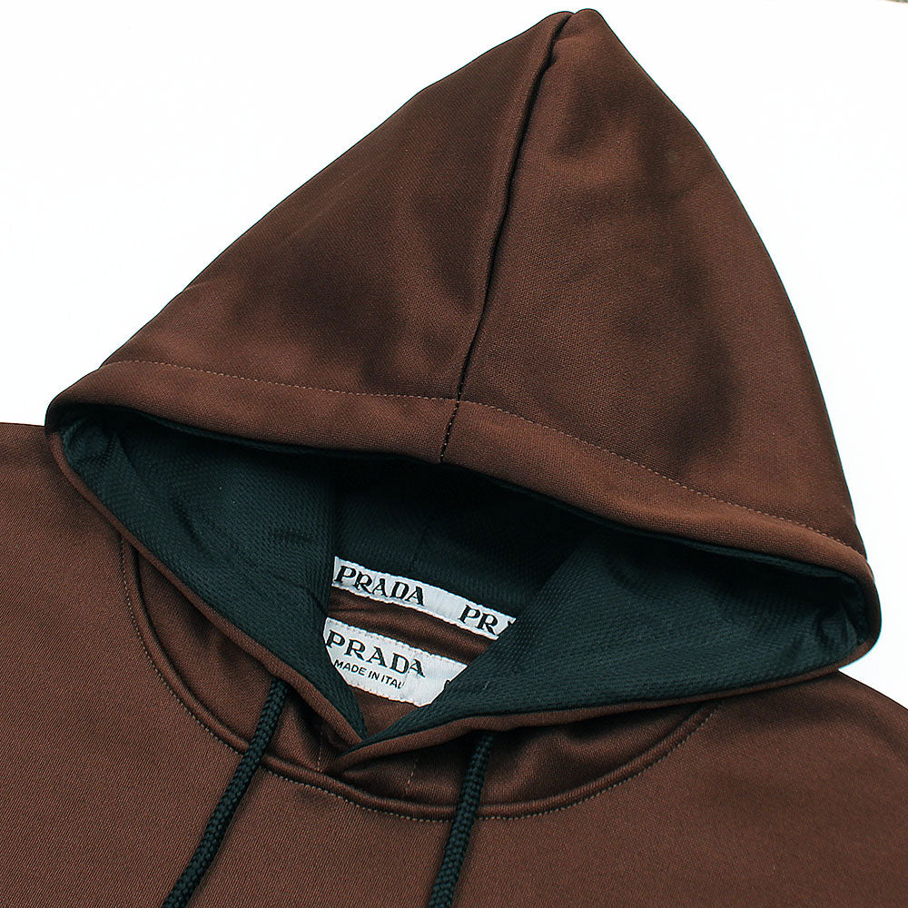 PRDA UNISEX POLY FLEECE HOODY - CHOCO