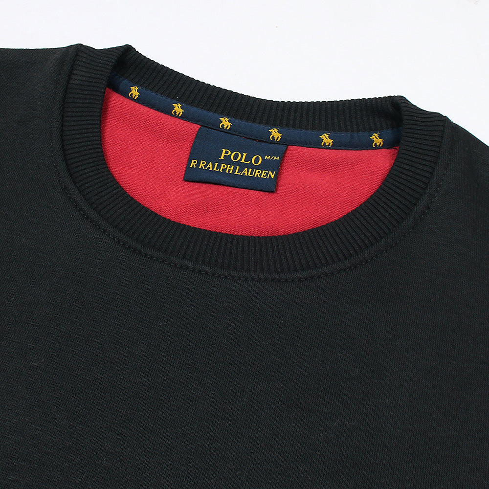 BLACK POLO UNISEX SWEATSHIRT