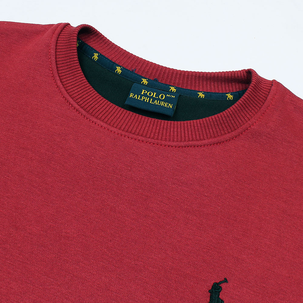 RED POLO UNISEX SWEATSHIRT