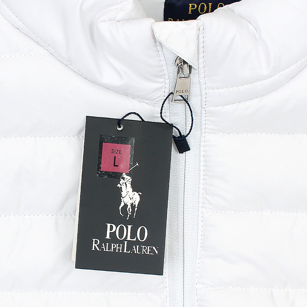 White Polo Puffer Jacket