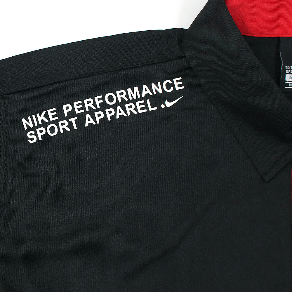 NK PERFORMANCE POLO SHIRT DRY-FIT - BLACK