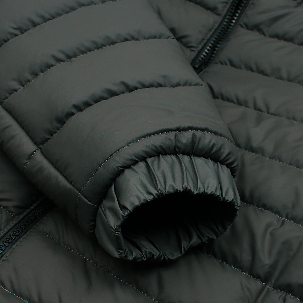 Charcoal Grey Polo Puffer Jacket