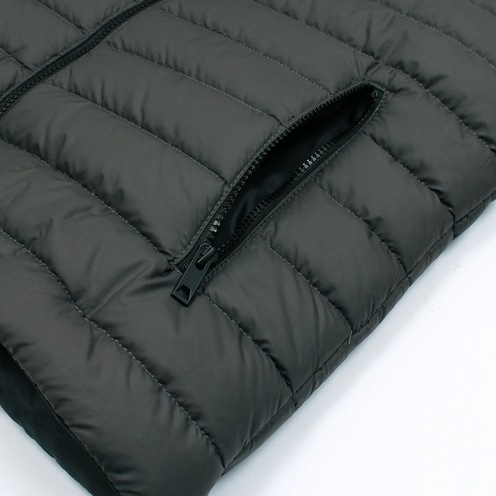 Charcoal Grey Polo Puffer Jacket