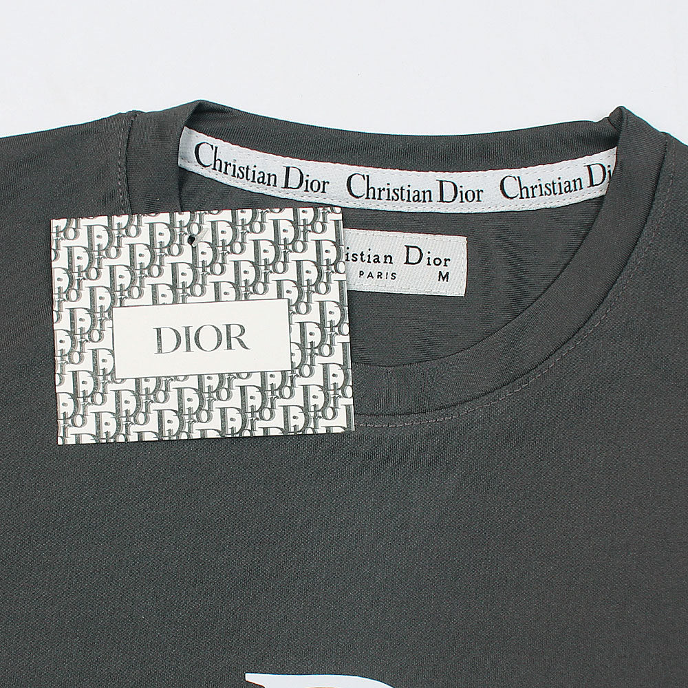 DIOR T-SHIRT DRY-FIT - GREY (T28)