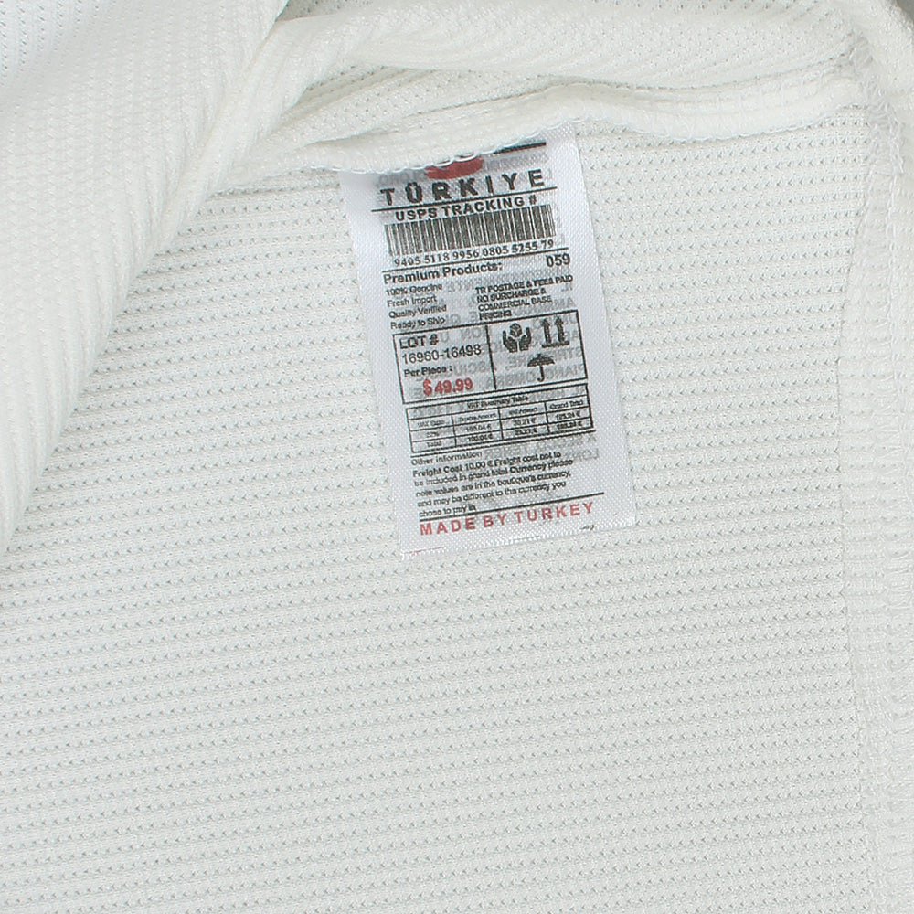 RL Polo T Shirt Self Jaccard - White