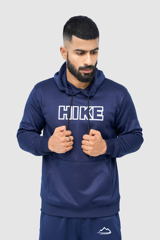 HIKE Winter Track Jacket - Blue Signature