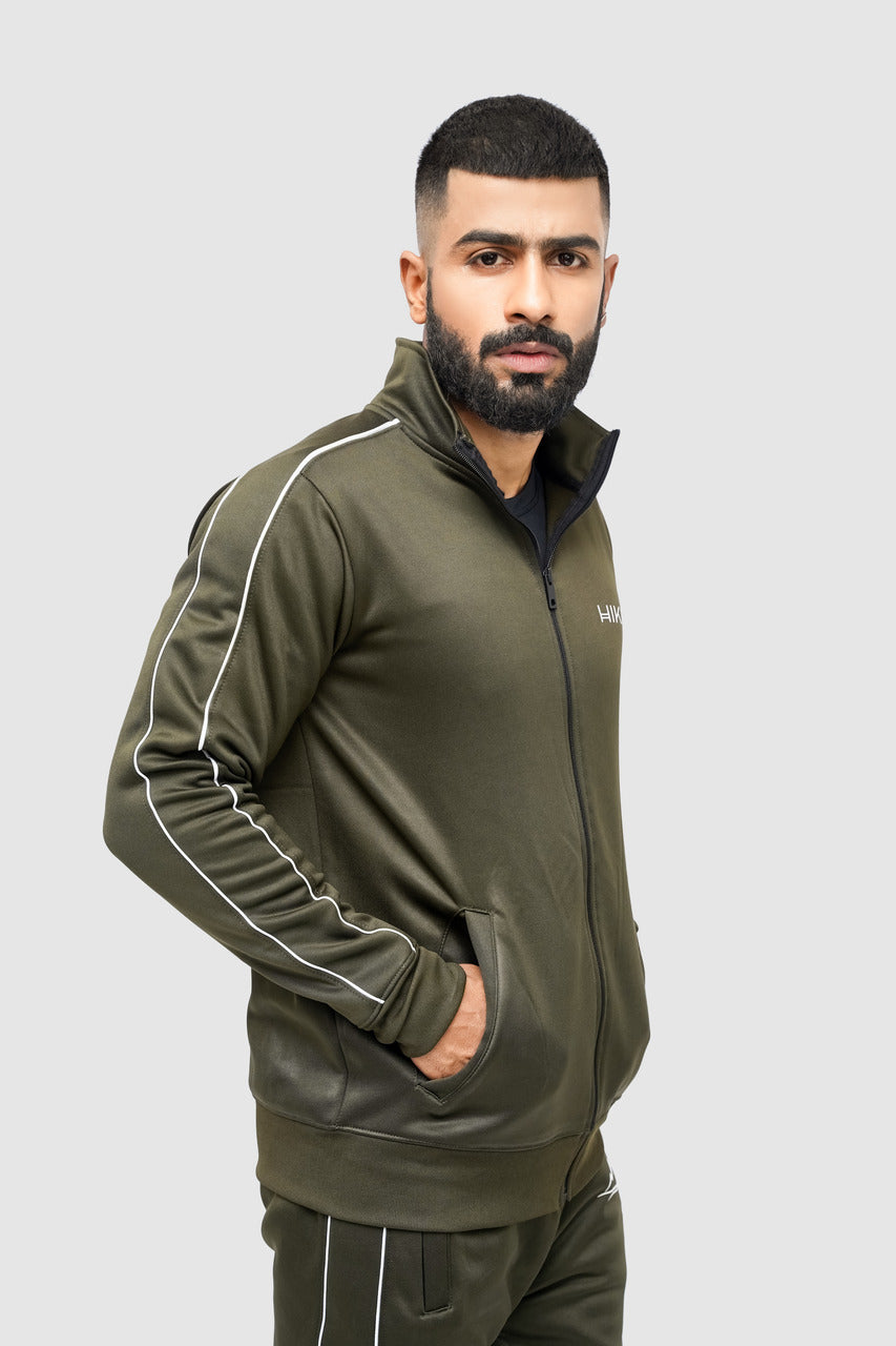 HIKE Winter Track Jacket - Army