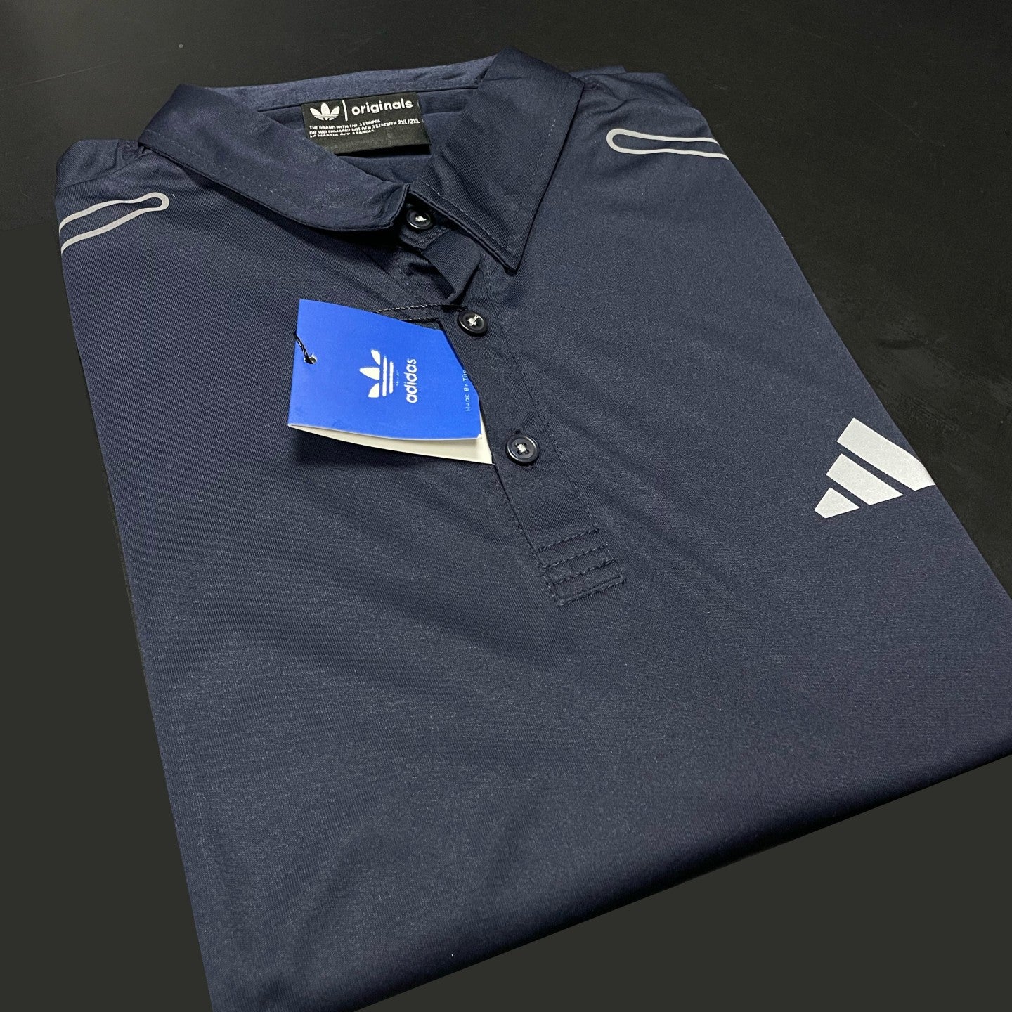 GOLF POLO SHIRT DRY-FIT - BLUE - The Street Fit T SHIRT