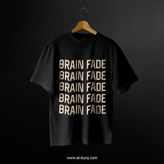Brain Fade Cotton T shirt - The Street Fit