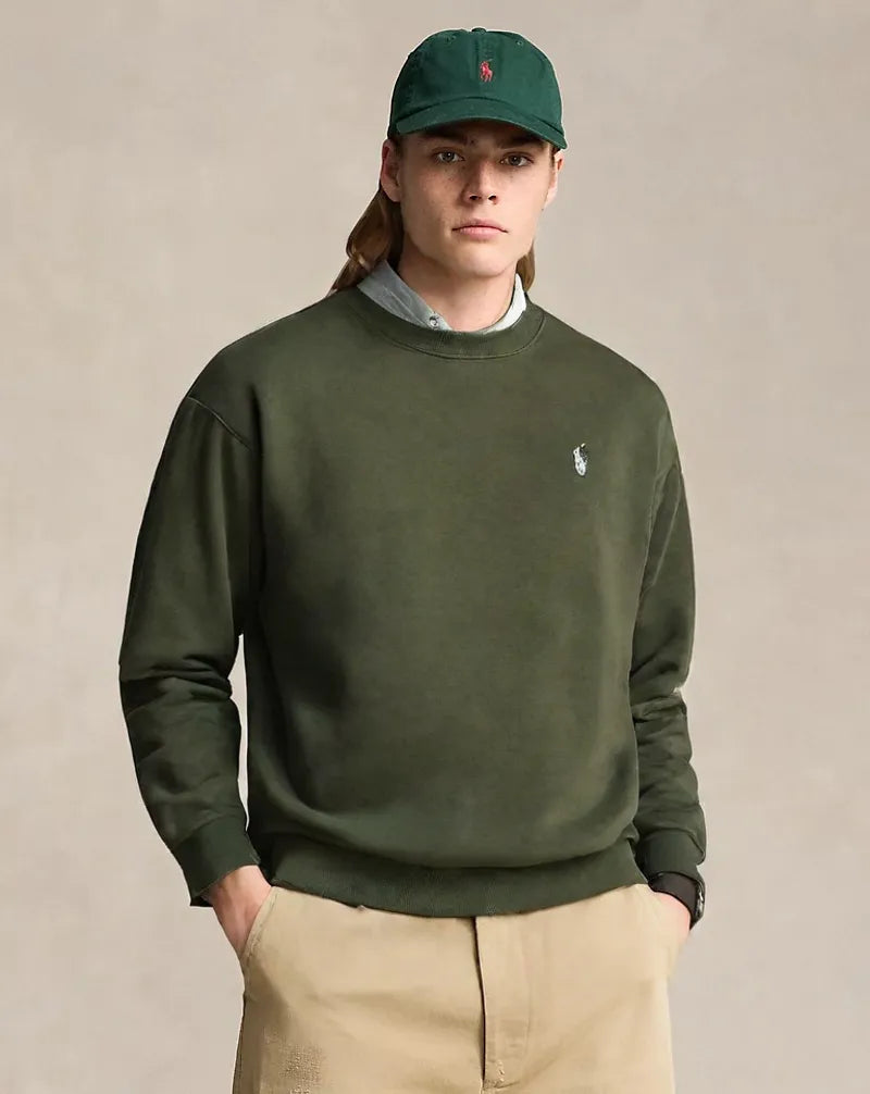 DARK GREEN POLO UNISEX SWEATSHIRT